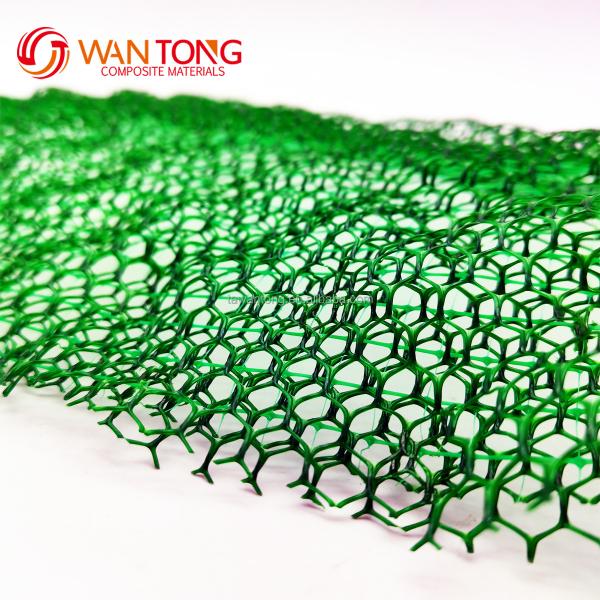 Landscape Plastic Steel Mesh Grass Reinforcement 3D Mat Geomat for Erosion