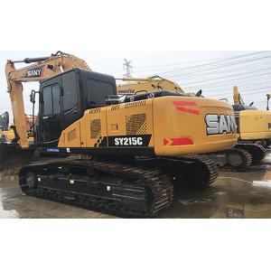 China Wholesale Second Hand Used Sany SY 215 C PRO Crawler Excavator Machine for Construction on sale