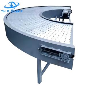 Stainless Steel Chain Plate Turn Conveyor for Optimized Production Layouts