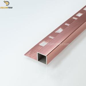 Tile Nosing Trim Aluminium Threshold Strip Tile Edging For Steps