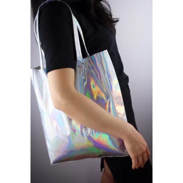 Quality Single Shoulder Bag Metallic TPU Synthetic Leather wholesale