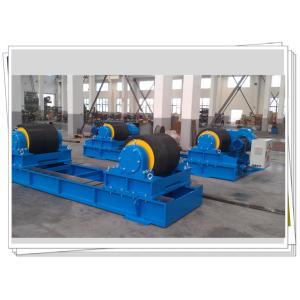 Manual Adaptive 200T Fixed Pipe Welding Rotator Rubber Wheel Pendant Control