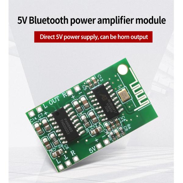 Compact 5V BT Module 5.0 Class D PAM8403 Digital Audio Power Amplifier with CA-6928 BT