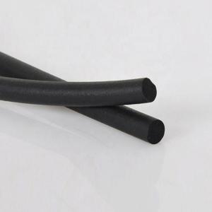 Temperature -60C- 150C Customized Extrusion Rubber Seal Strip Foam Rubber Round