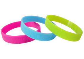 Compact Printed Silicone Wristbands Bracelets Memorable Custom Rubber Bracelets