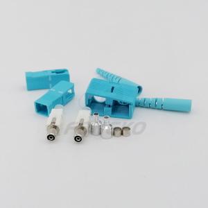 FTTH FTTB Sc Upc OM3 Duplex Fiber Optic Connector for Wide Area internet