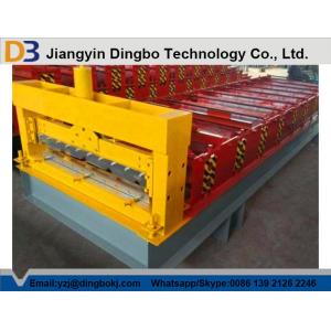 Roof Construction Floor Deck Roll Forming Machine With 30 Groups Rollers