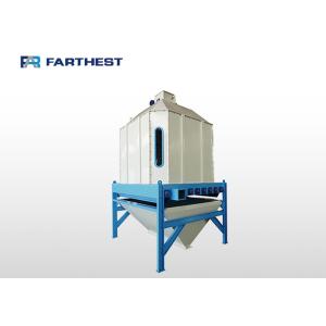 CE Certified Floating Pellet Cooler Poultry Feed Plant For Carp Fish Feed