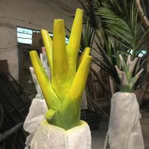 Anti UV Artificial Bottle Palm Tree Corrosion Resistant Lifelike Looking