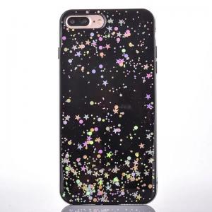 China Soft TPU Small Star Glitter Space Back Cover Cell Phone Case For iPhone 7 6s Plus on sale