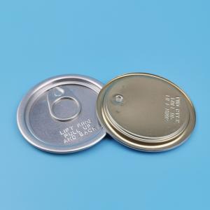 206 Full Open Aluminum EOE 0.245mm Easy Open Can Lids