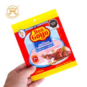 China Meat Food Packaging Bags OEM Plastic Pouch for Flavouring and Sealed Cooked Food on sale