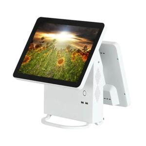 Cpu Intel J1900 Hotel Dual Display Pos System TFT Panel With SIM Card