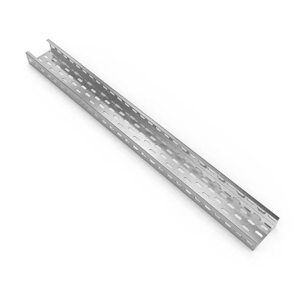 Quality Customizable Galvanized Steel Cable Tray with Aluminium Alloy and Stainless Steel Options in Sleek Silver Finish wholesale