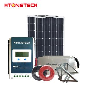 10039W Off Grid Solar Power Systems MPPT 375wp Panel For Water