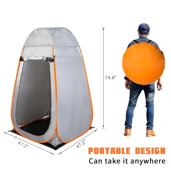 Quality Camping Hiking Restroom Family Shower Pop Up Privacy Shelters Portable wholesale