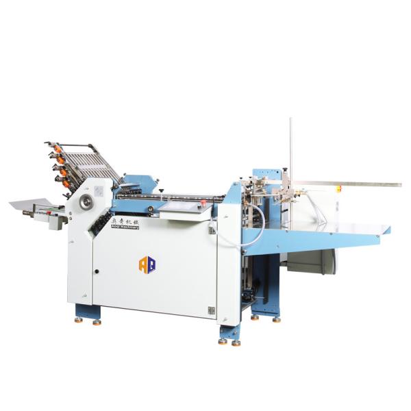 Quality Automatic Feeding Industrial Paper Folder With PLC Smoothly Controlled wholesale