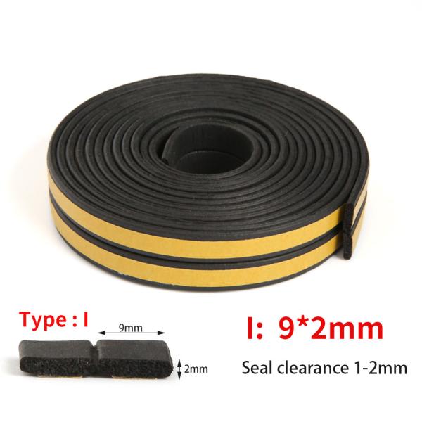 Quality Self Adhesive Foam Weather Strip Seal Soundproof Weather Stripping Noise wholesale