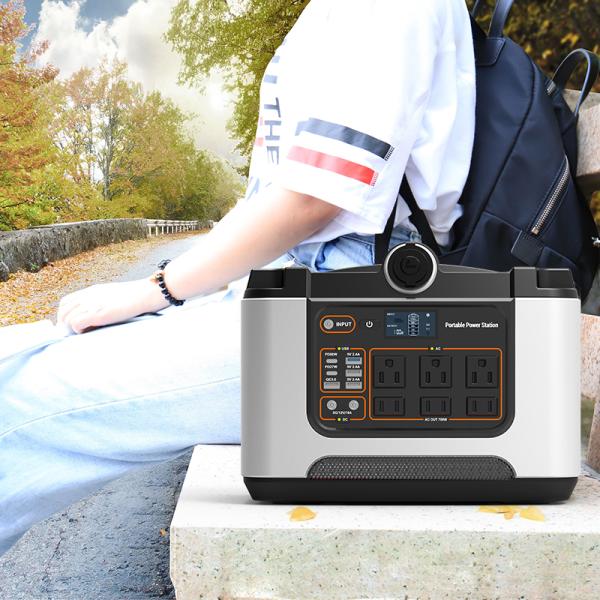 AC DC 180000Mah 700W Power Bank Generator LED Light For CPAP