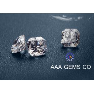 OEM Supper White Fancy Moissaniteon Gemstone 7 mm High Hardness