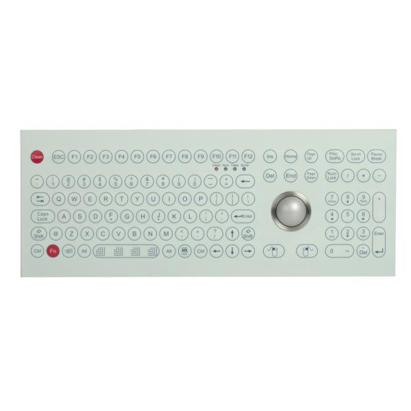 Quality Industrial Membrane Keyboard with optical trackball and numeric keypad wholesale