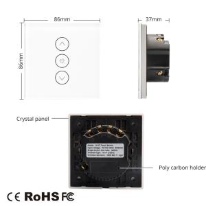 110V 220V LED 3 Gang Smart Light Switch Dimmer for Smart Home