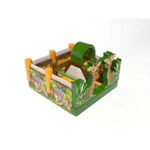 Inflatable Jumping Castle Giraffe Theme Park for Kids Physical Development