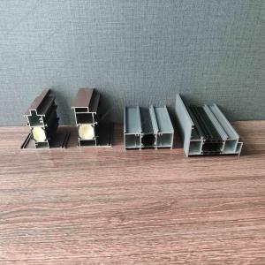 Minimalism Aluminum Casement Window Customized Thermal Break Strips Inserted