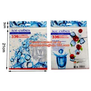 Non Toxic High Quality plastic Disposable PE Ice Cube Bag, Food Grade Safety