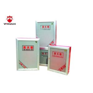 China Recessed Fire Hose Storage Cabinet Fire Hydrant Box With Two Door on sale