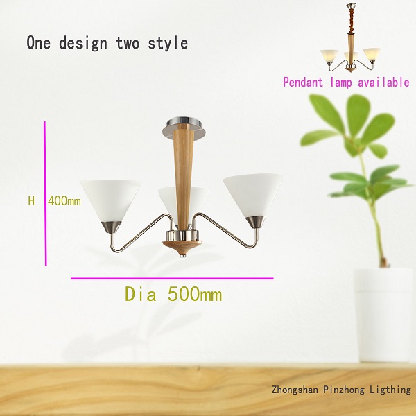 2014 MOST popular wooden ceiling lamp ceiling chandelier lighting CE/ROHS made in China