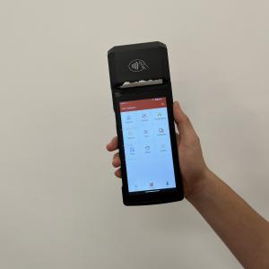 58mm Printer Android Mobile POS Terminal 5MP Camera For Quick Service Restaurant