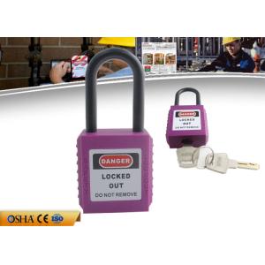 ZC-G11 CE Certification Approved Short Shackle ABS Safety Padlock For Industry