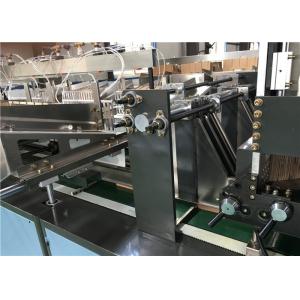 Durable Cardboard Partition Insert Packing Machine Double Work Positions Output