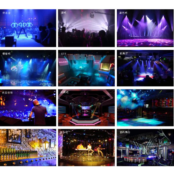 LED Spider Light 8*10W RGBW / W Cree Beam Moving Head Light