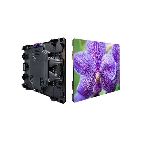 Quality 1R1G1B Indoor Fixed LED Display / P3.076 HD LED Video Wall 640x640mm wholesale