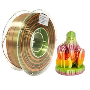 PINRUI Rainbow PLA Silky PLA 1.75mm 1kg Multi-color PLA Color Gradient Filament