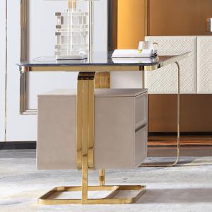 1.4m Modern Dressing Tables Stainless Steel 0.55m Modern Style Makeup Vanity