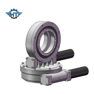 Cheap IP 66 Worm And Gear Structure Slew Drive Gearbox SDE7 With Nema 23 For Dual Axis Solar Trackers for sale