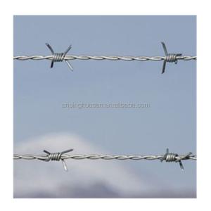 Cross Razor Type Barbed Wire Fencing Coil Roll Iron Wire for Hot Dipped
