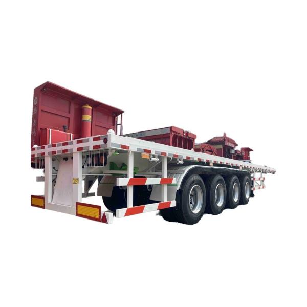 CIMC Best Quality 3-4 Axles 60t New lowbed Low Bed Semi Trailer 3 Axles 80t
