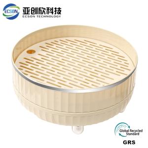 Cheap Injection Molding Assembly for Eco-Friendly yellow Fruit tray for sale