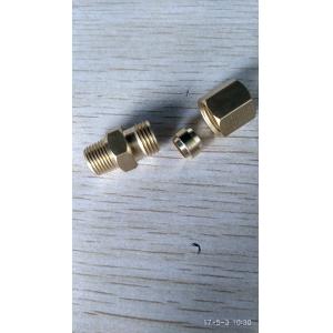 Cheap Customized CNC COMPRESSION FITTING RANGE, TEE, ELBOW, COUPLING, adapter, made in China professional manufacturer for sale
