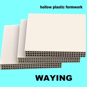 Green PP Plastic 1220*12MM Plastic Column Formwork