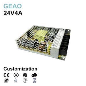 4A 24V SMPS 100w DC Switching Power Supply IP20 Protection Grade