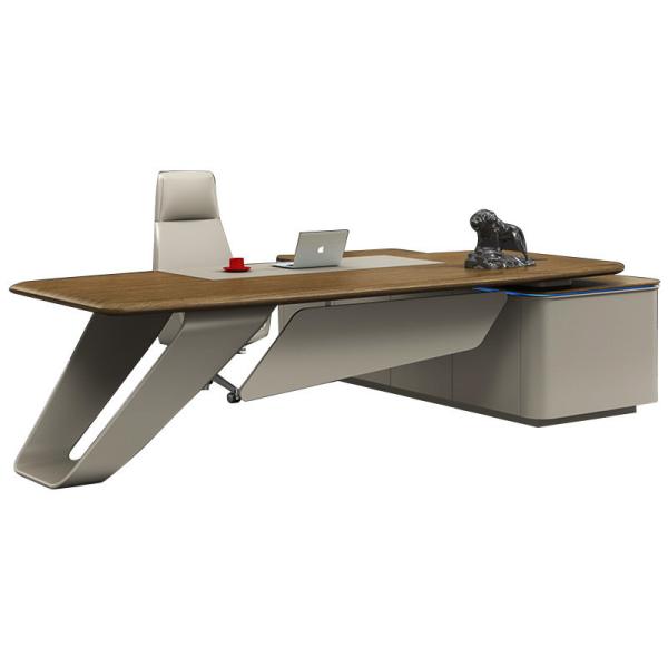 Business Type Modern Luxury Design Executive Wooden Office Table for CEO