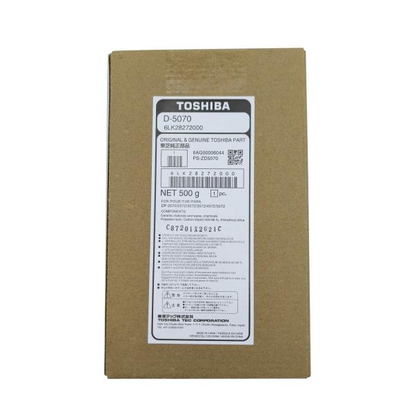 Developer for Toshiba E-Studio 2008A 207 2508A 2518A 257 3008A 3018A 307 3508A 3518A 357 4508A 4518A 457 507 5008A 5018A 6LK28272000 D-5070 Black