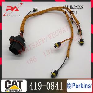 419-0841 FOR C-A-T E330C E330D E336D excavator C9 engine injector wire harness