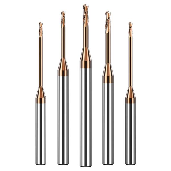 Quality High Precision CNC Milling Cutter Long Neck Ball End Mill Bit wholesale