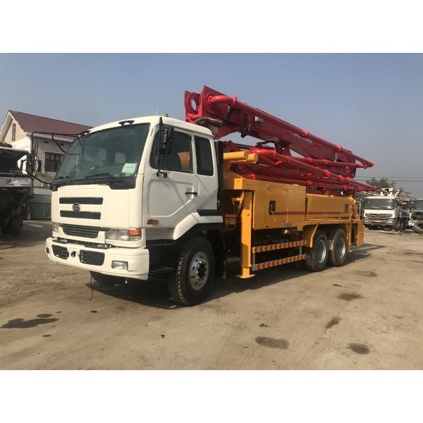 Quality Putzmeister 36M 120m3/H Concrete Pump Truck Second Hand UD Chassis Model wholesale